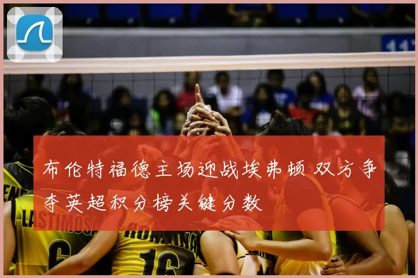 布伦特福德主场迎战埃弗顿 双方争夺英超积分榜关键分数