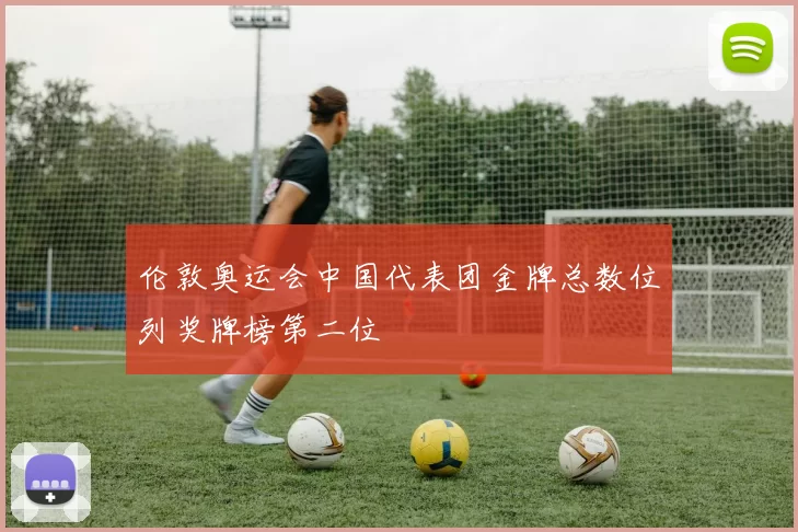 伦敦奥运会中国代表团金牌总数位列奖牌榜第二位